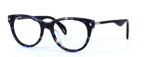 POLICE VPL628 0L93 prescription glasses front left view